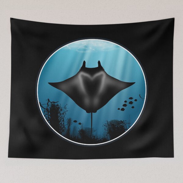 Item preview, Manta Ray designed and sold by NicGrayGraphic.