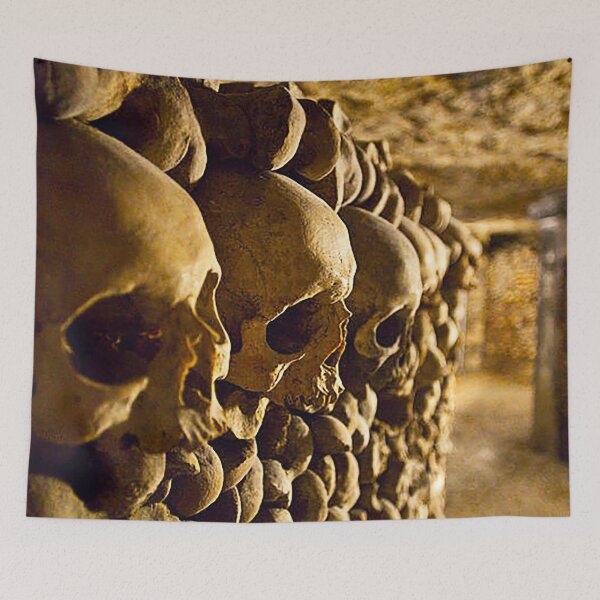 Item preview, Skulls in Paris Catacombs designed and sold by Nostrathomas66.