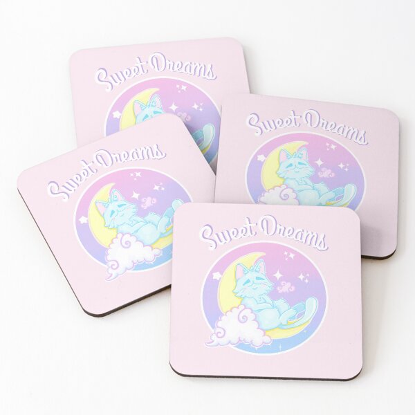 Item preview, Sleepy Moon Cat designed and sold by Pastel Magic.