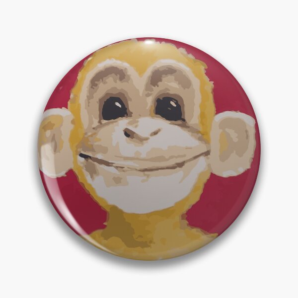Item preview, Yellow moneky on red background designed and sold by Ora Topiol-Feuer.