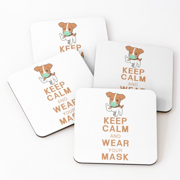 Item preview, Keep Calm and Wear Your Mask designed and sold by samer11.