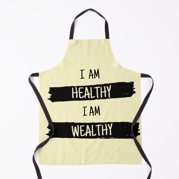 Item preview, I Am Healthy I Am Wealthy [Transparent Version] designed and sold by HeyFellowKids.