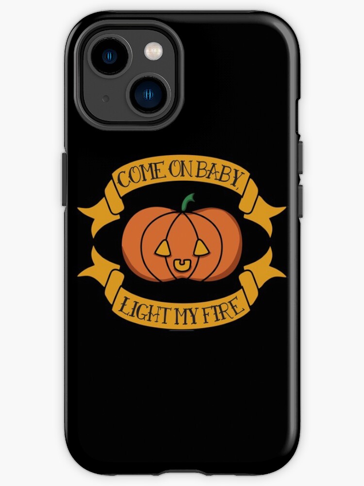 Come on Baby Light My Fire - Cute/Kawaii/Baby Pumpkin Jack-o-lantern - The  Doors Parody iPhone Case for Sale by Bess Goden