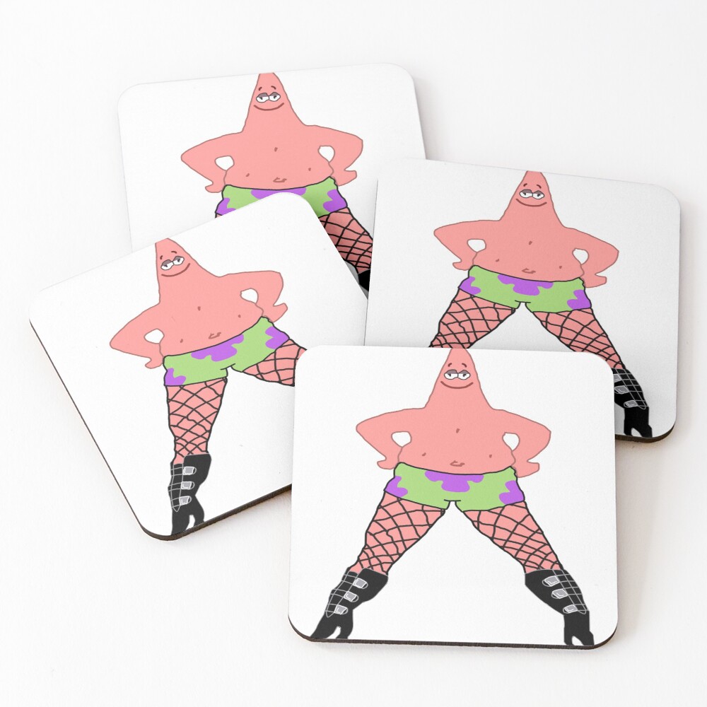 Patrick in Heels Coasters (Set of 4)