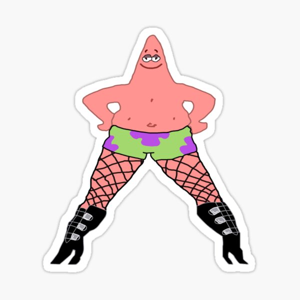 Patrick in Heels Sticker