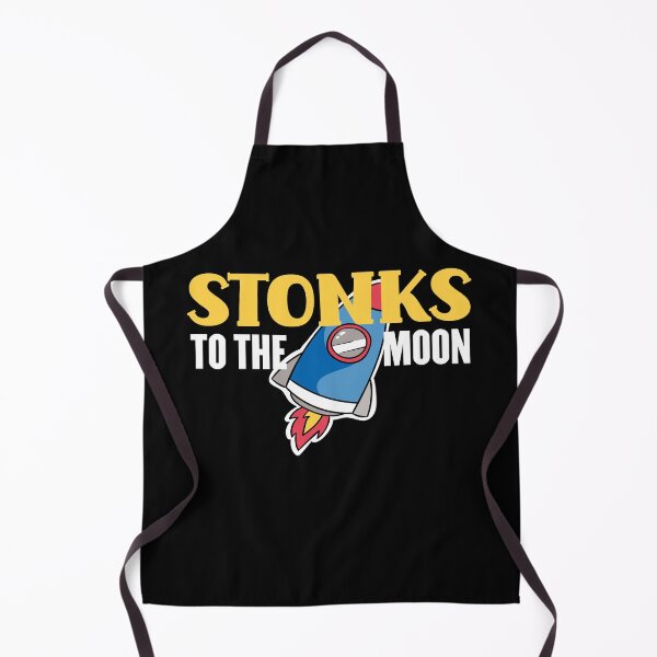 Item preview, Stonks To The Moon Funny Day Trader Stock Trading Gift designed and sold by Zeelicious Designs.