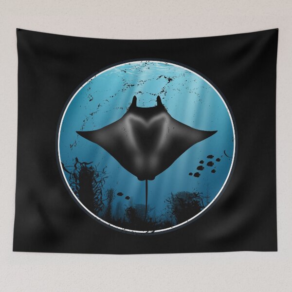 Item preview, Manta Ray designed and sold by NicGrayGraphic.