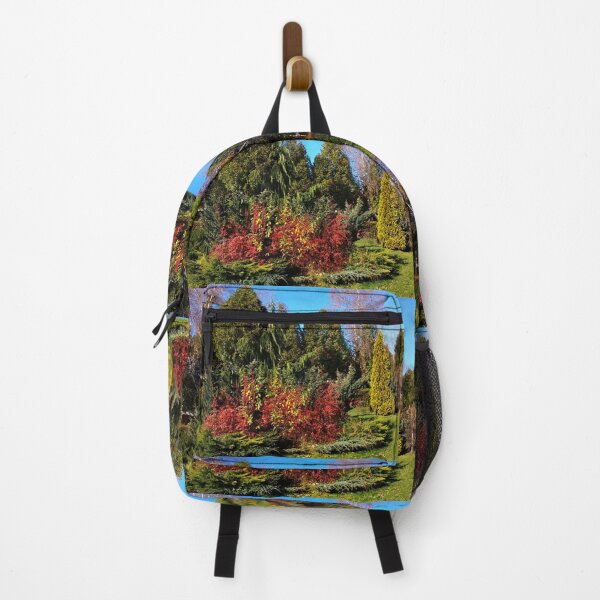 Item preview, Bright landscape - coniferous trees - autumn leaves designed and sold by Zavola.