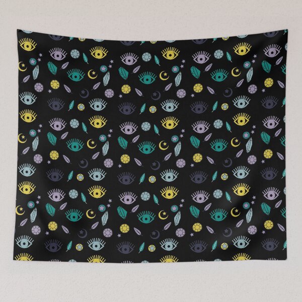 Item preview, dark witchy pattern designed and sold by little-lyon.