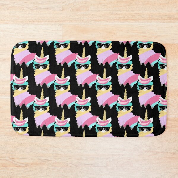 Item preview, Pastel Rainbow Llamacorns Pattern Wearing Sunglasses Llama Unicorn designed and sold by TheButtonCrew.