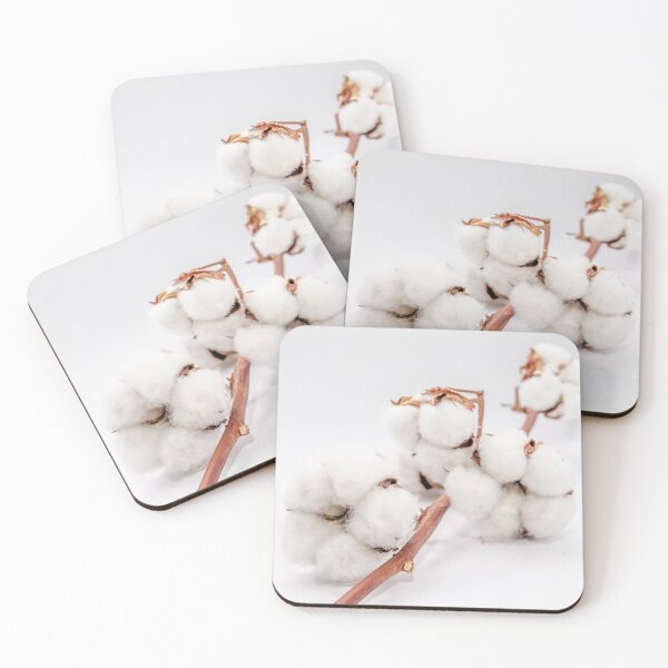 Item preview, cotton flowers on a branch designed and sold by nataliavavilina.
