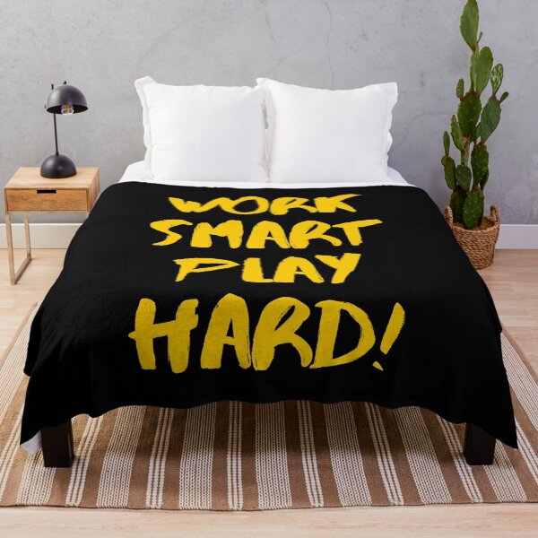 Item preview, WORK SMART PLAY HARD designed and sold by EsmoozyDMaestro.