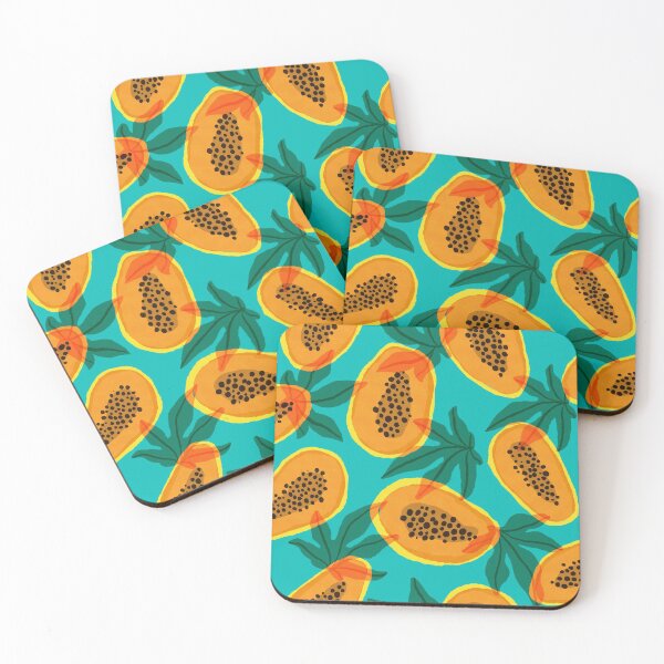Item preview, Teal Papayas  designed and sold by Darlydesign.