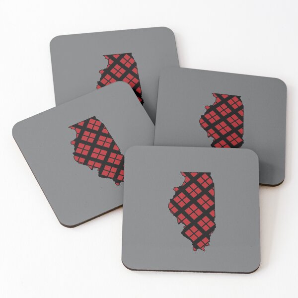 Item preview, Red Plaid Illinois  designed and sold by taylorrowan.