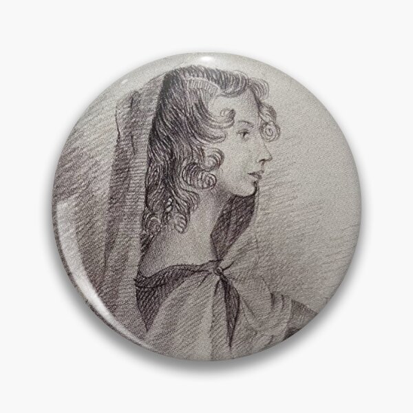 Item preview, Anne Brontë, drawn by Charlotte Brontë in April 1833 designed and sold by Pelikancrazy.