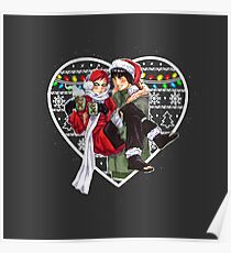 Leegaa Christmas Gay Ninjas Poster