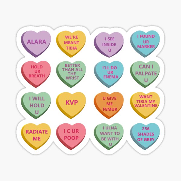 You're Sweet Heart Valentine's Day Stickers