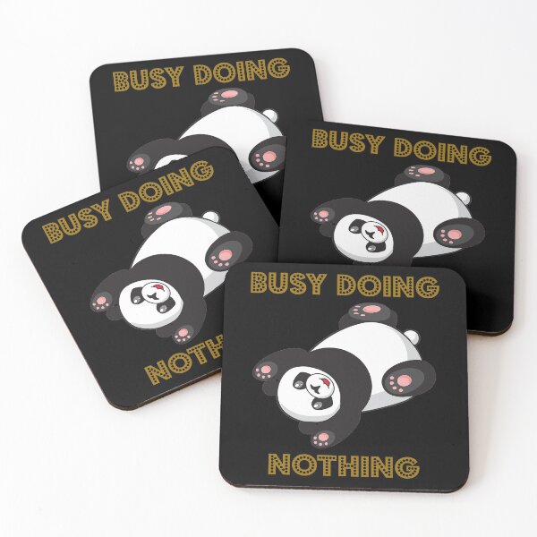 Item preview, Busy Doing Nothing Panda designed and sold by Uvogin2099.