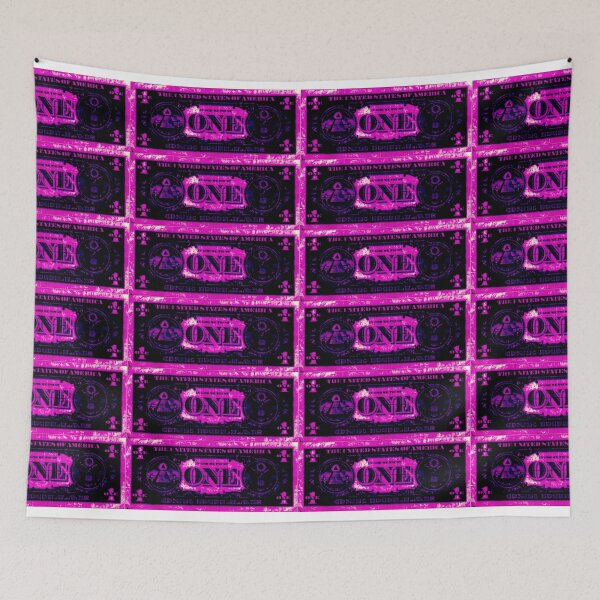 Item preview, Psychedelic Dollar Bill Pattern  designed and sold by fifty-bucks.