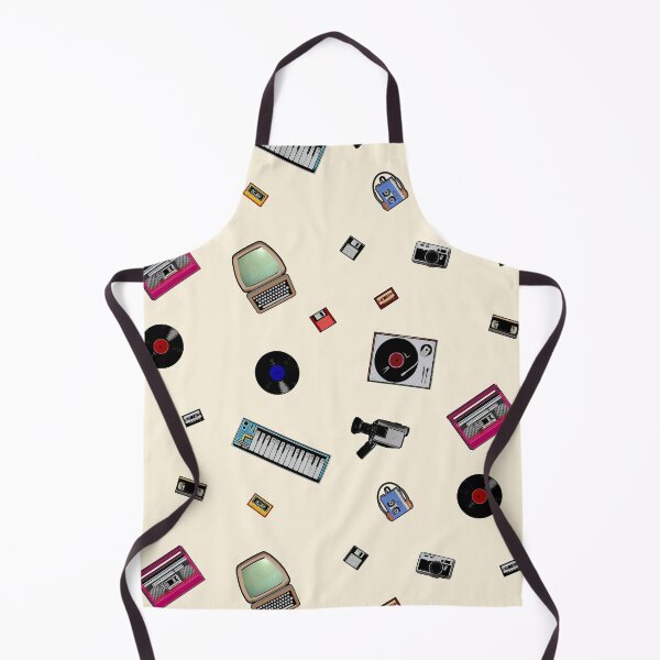Item preview, Retro 80s Electronic Pattern designed and sold by Gnfree.