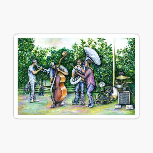 Mama Never Warned Me about Tuba Players Sticker