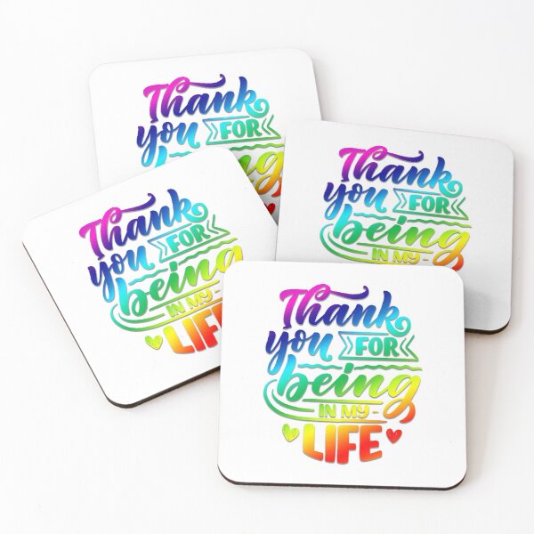 Item preview, Thank you for being in my life designed and sold by Nicole Bleck.