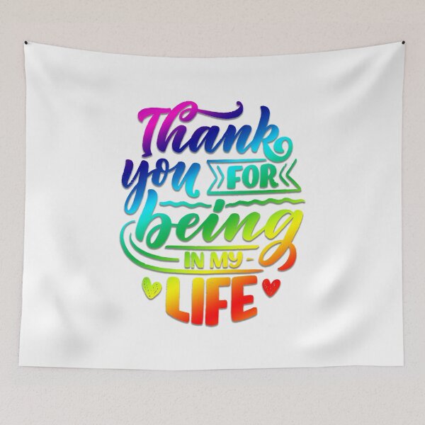 Item preview, Thank you for being in my life designed and sold by Nicole Bleck.