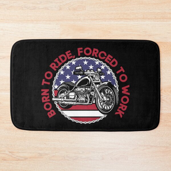 Item preview, BORN TO RIDE, FORCED TO WORK designed and sold by LolasTees.