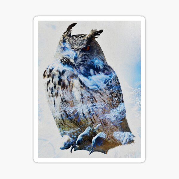 Owl Sticker