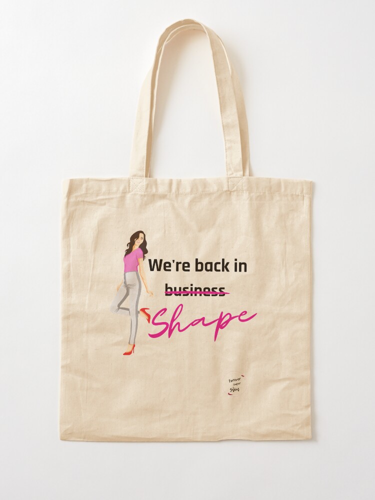 Alternate view of Back in shape Tote Bag