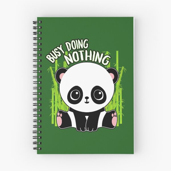 Item preview, Busy Doing Nothing Bored Cute Lazy Panda  designed and sold by LeGND.