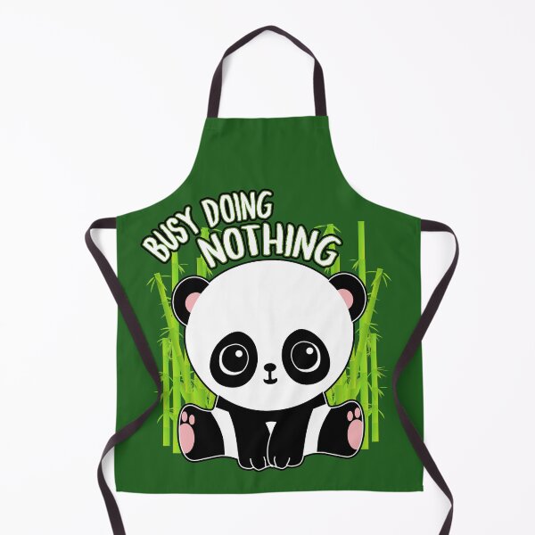 Item preview, Busy Doing Nothing Bored Cute Lazy Panda designed and sold by LeGND.
