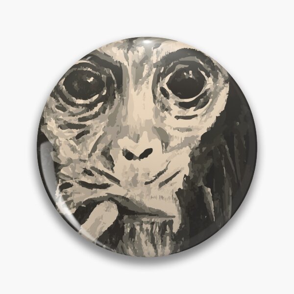 Item preview, Black Monkey on Green background designed and sold by Ora Topiol-Feuer.