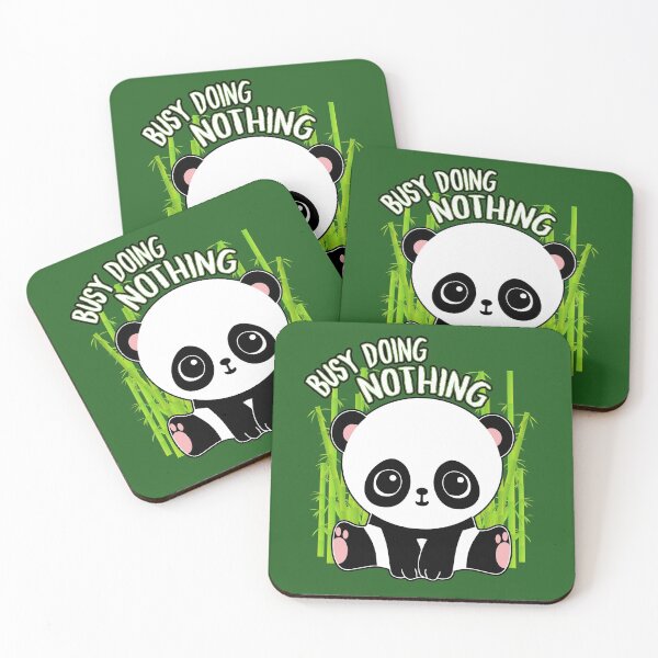Item preview, Busy Doing Nothing Bored Cute Lazy Panda  designed and sold by LeGND.