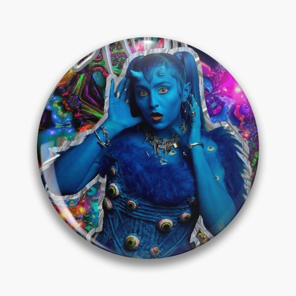 Item preview, Ashnikko blue devil  designed and sold by Nico-11-11.