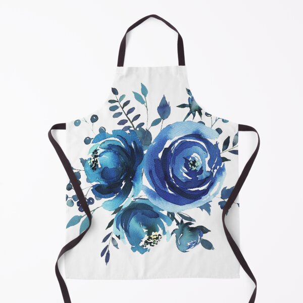 Item preview, Blue flowers designed and sold by azomiross.