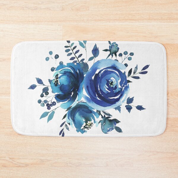 Item preview, Blue flowers designed and sold by azomiross.