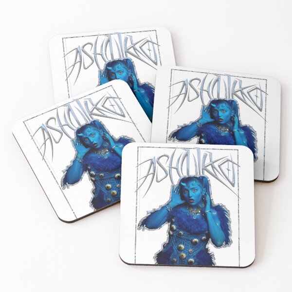Item preview, Ashnikko blue devil clear background designed and sold by Nico-11-11.