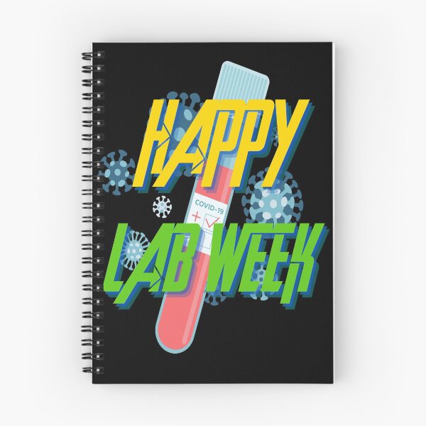 Item preview, HAPPY LAB WEEK TEST TUBE MEDICAL LABORATORY SCIENTIST  designed and sold by Hippiesole.