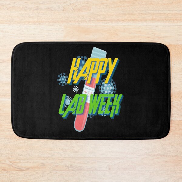 Item preview, HAPPY LAB WEEK TEST TUBE MEDICAL LABORATORY SCIENTIST  designed and sold by Hippiesole.