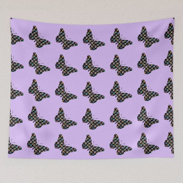Item preview, Paw Patterned Butterfly Mandala designed and sold by Design-Maniya.