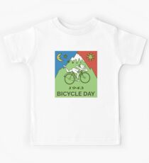Bicycle Day T-shirt - 1943 Vintage (Albert Hofmann LSD) Kids Tee