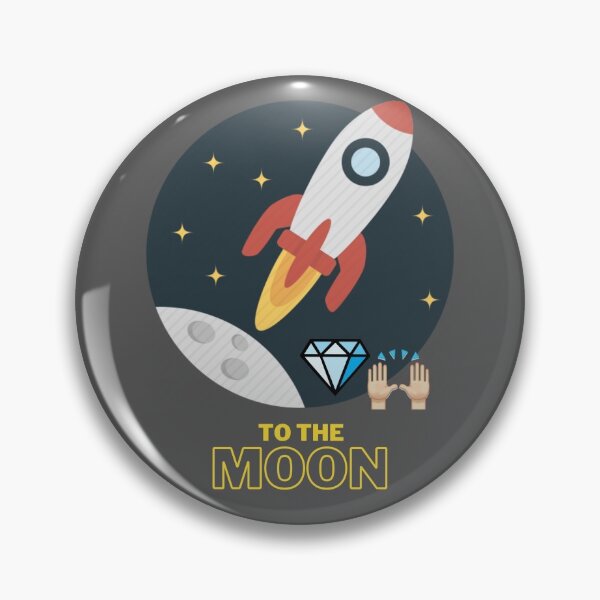 Item preview, TO THE MOON - Diamond Hands designed and sold by Anchor96.