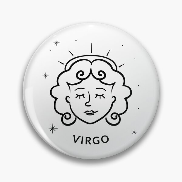 Item preview, Dreamy Virgo Zodiac Symbol  designed and sold by LadyZodiac.
