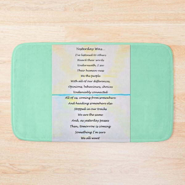 Item preview, Yesterday Was.... A Poem designed and sold by DETalas.