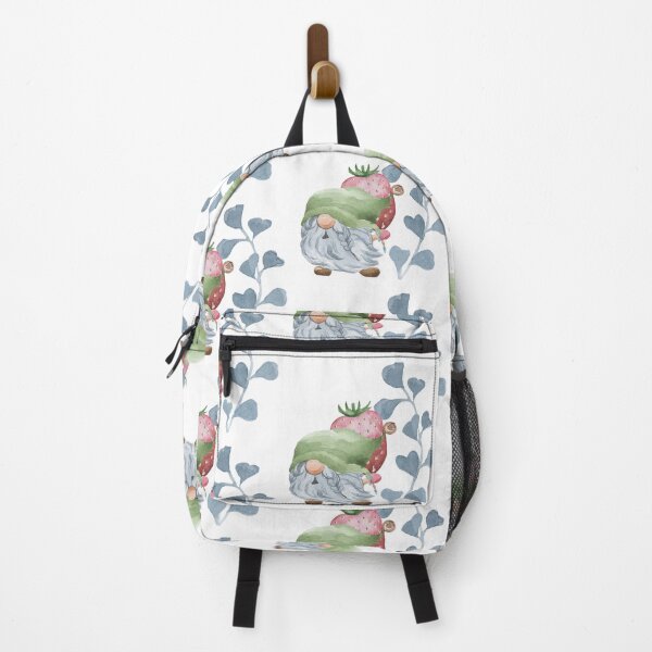 Item preview, The Lovely Little Gnome Carrying A Huge Yummy Strawberry designed and sold by WildingClan.
