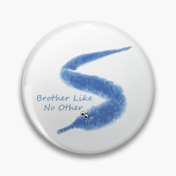 Item preview, Brother like No Other - worm on stick designed and sold by JAZTshirt.