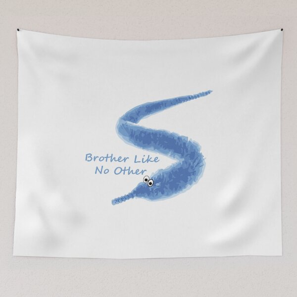 Item preview, Brother like No Other - worm on stick designed and sold by JAZTshirt.