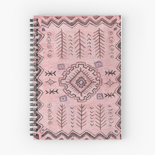 Item preview, Pink Moroccan Rug, Morocco, Pink Pattern, Boho Design, Bohemian design, Persian, designed and sold by artenvironments.