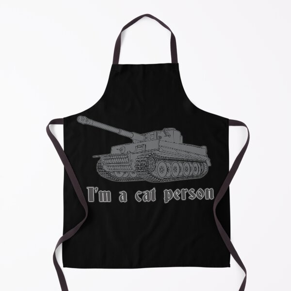 Item preview, I'm a Cat Person - WW2 Tiger Tank designed and sold by paraplu1232.
